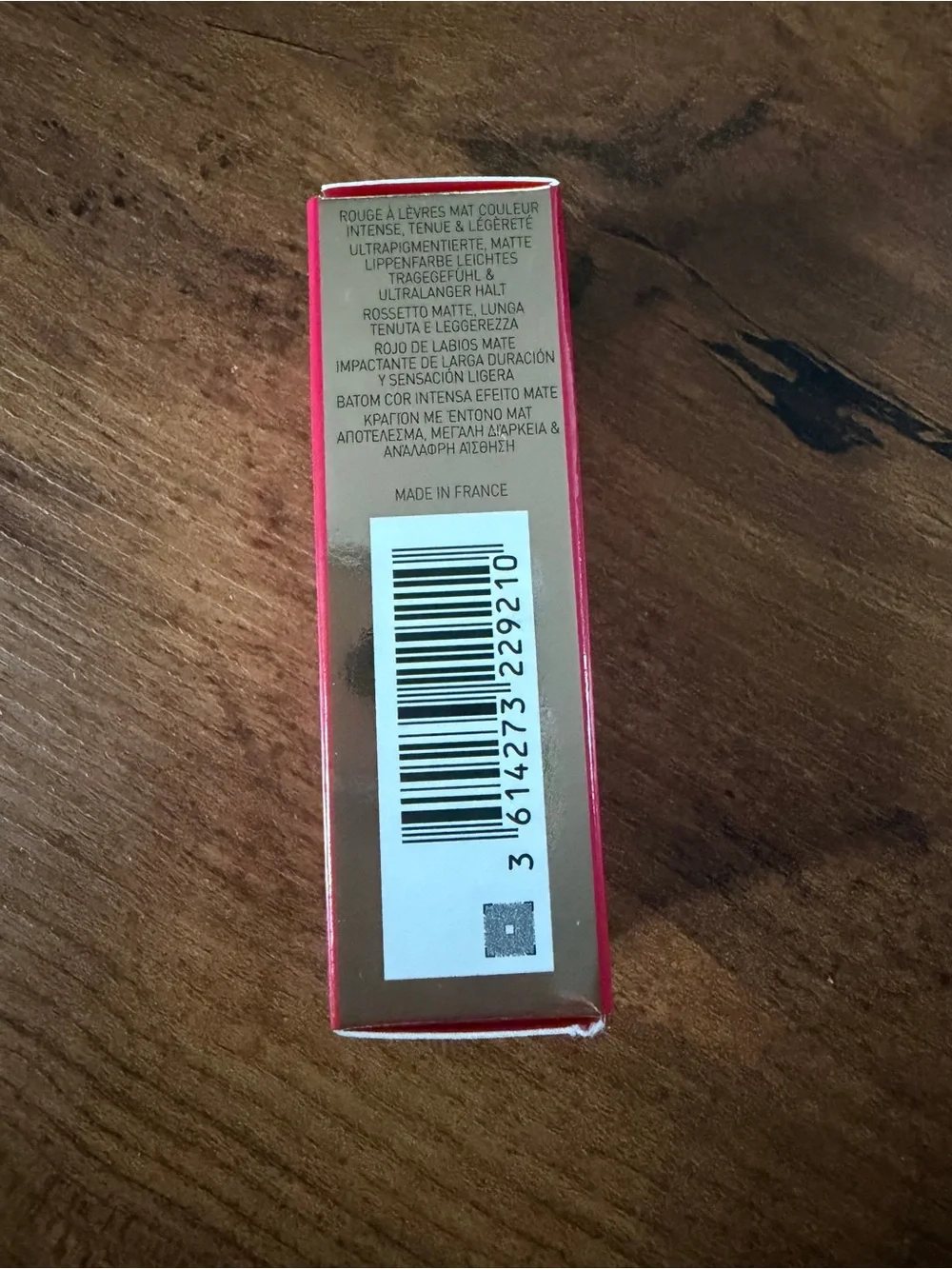 Valentino Rosso Matte Lip Color in 111A Undressed Velvet, BNIB - Full Size